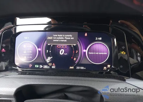 2024 Volkswagen Golf Gti 2.0T Se из США, поврежденный, VIN WVW3A7CD6RW221386